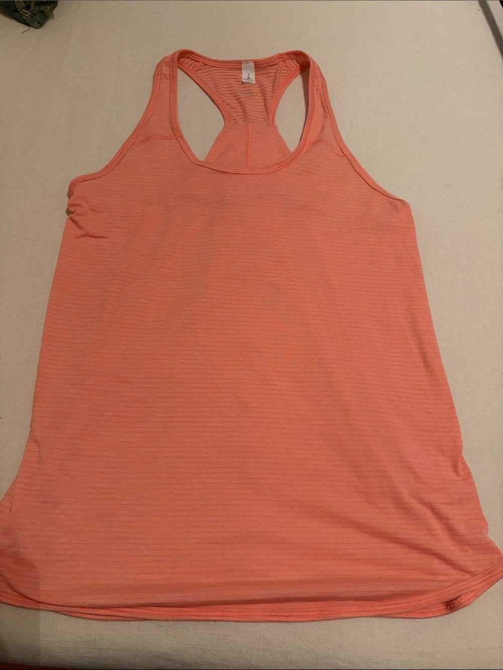 lululemon athletica Coral Racerback Tank